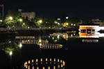 「福井城址お堀の灯り」2020