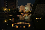 「福井城址お堀の灯り」2025